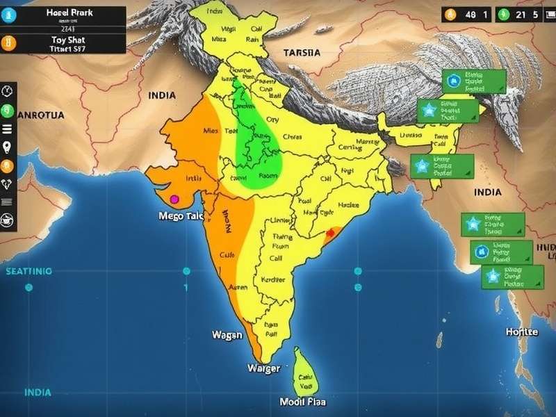 India map showing Volley Prime Titans download hotspots